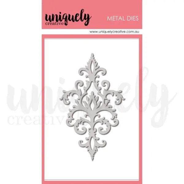 Romantic Damask Die 1