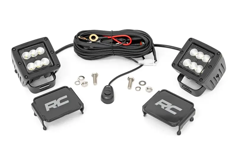 Rough Country 2" Cree Led Pod Lights (Pair) - Black Series 2