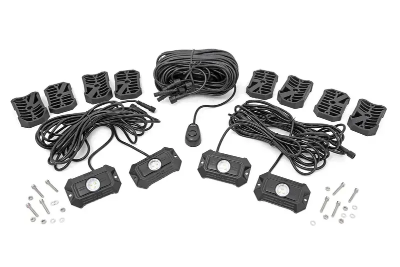 Rough Country 4-Piece Led Rock Light Kit 1