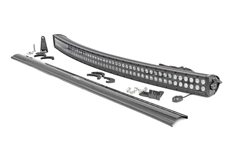 Rough Country 50" Led Light Bar - Dual Row - Curved 1