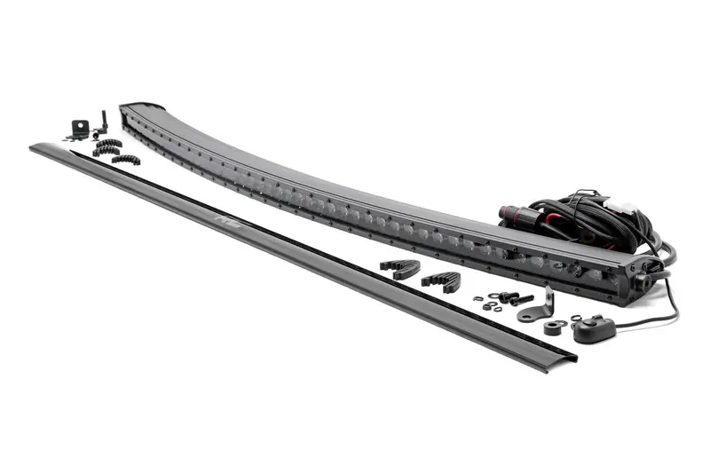 Rough Country 50" Led Light Bar - Single Row - Curved 1
