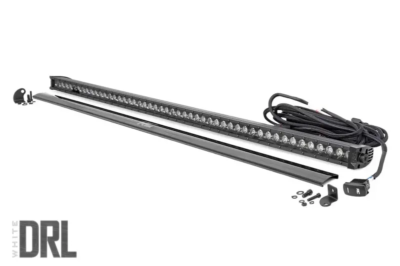 Rough Country 50" Led Light Bar - Single Row - Straight - Cool White Drl 1