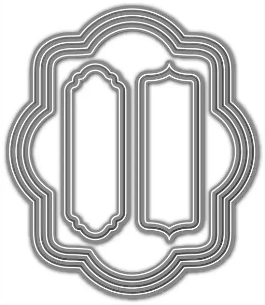 Rounded Rectangle Frame Dies 1