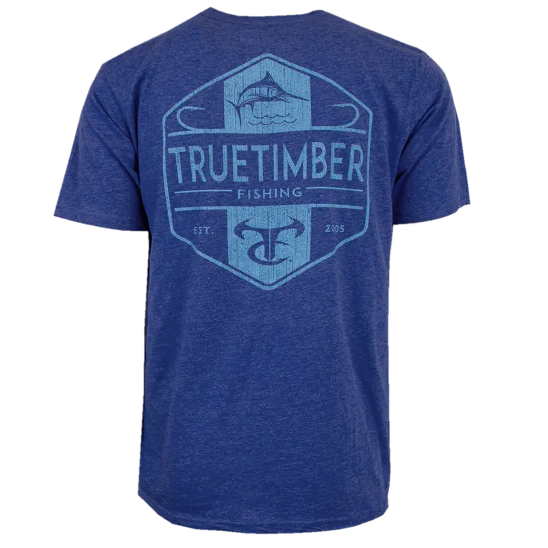 Royal Blue Fishing Tee 1