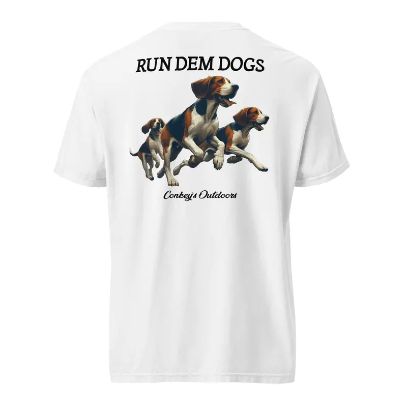Run Dem Dogs Tactical-Style Graphic T-Shirt