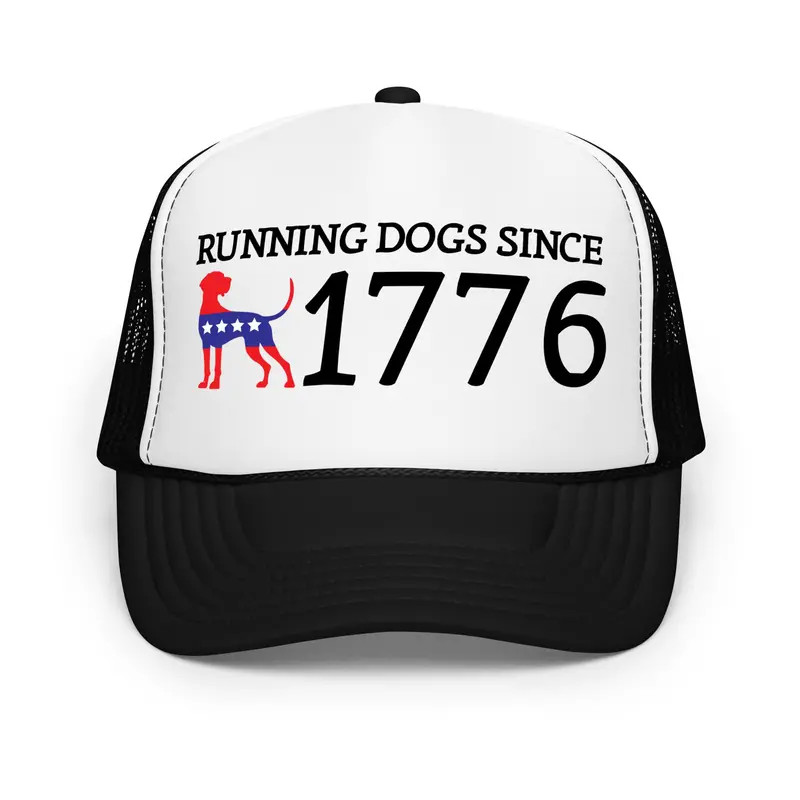 Running Dogs Since 1776 Trucker Hat 3