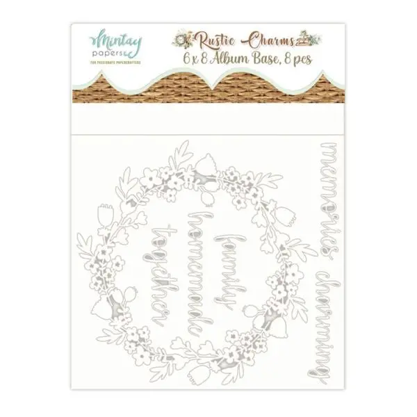 Rustic Charms - Chipboard Album 1