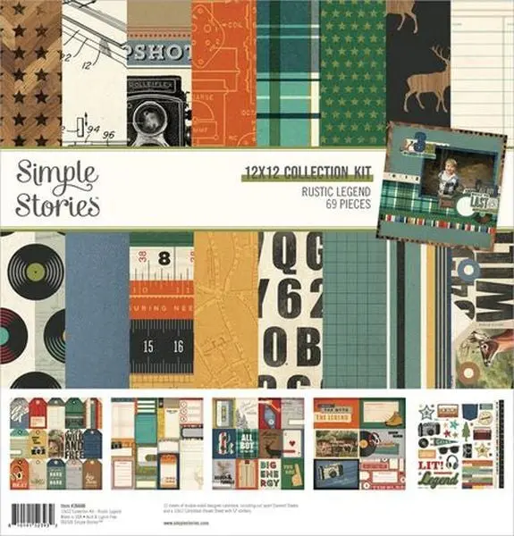 Rustic Legend - 12X12 Collection Pack 1
