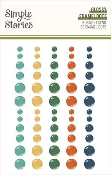 Rustic Legend - Enamel Dots 1