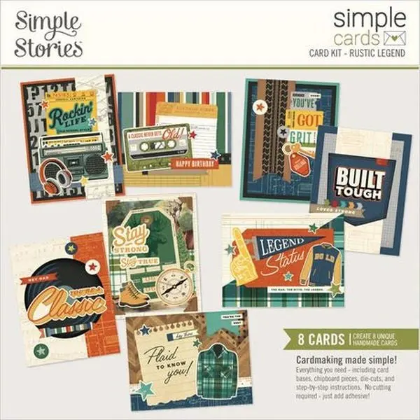 Rustic Legend - Simple Cards Card Kit 1