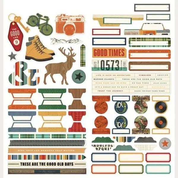 Rustic Legend - Sticker Basics 1