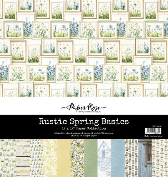 Rustic Spring - 12X12 Colleciton Pack - Basics 1