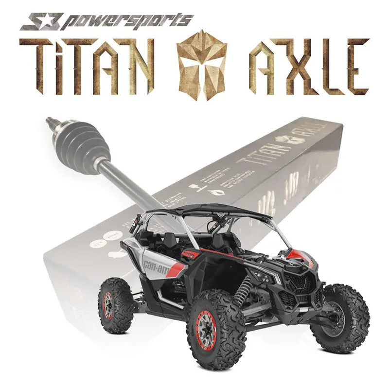 S3 Power Sports 72" Titan Axles - Can-Am Maverick X3 1