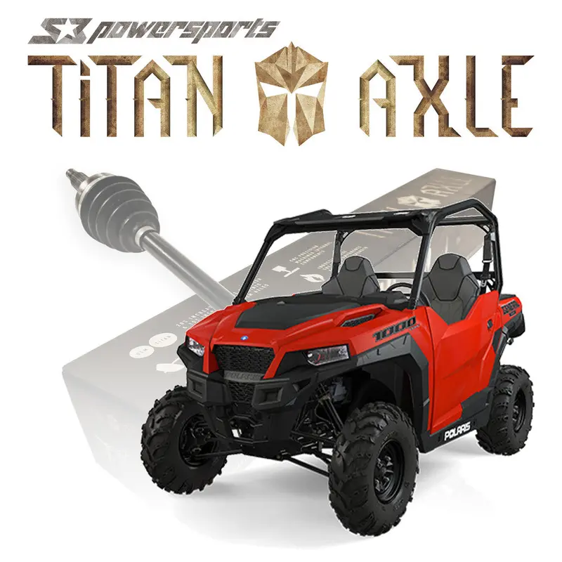 S3 Power Sports Titan Axles - Polaris General 1000 (Non-Xp) (2019+) 1