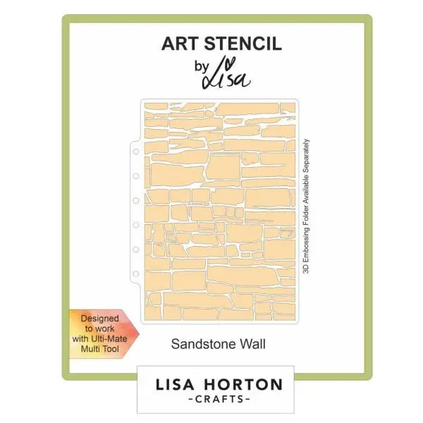 Sandstone Wall - Stencil 1