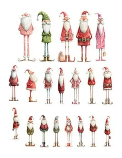 Santa Long Legs - Ephemera 1