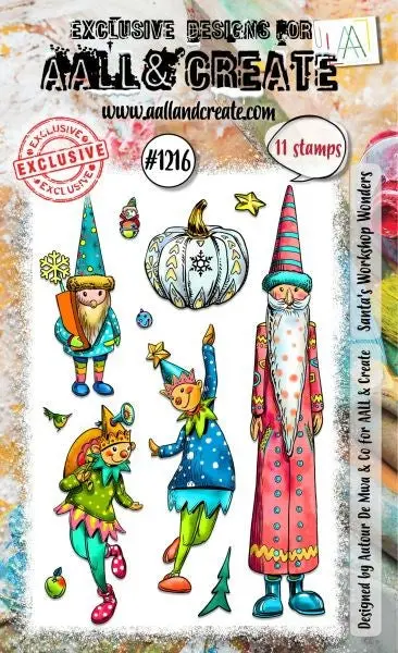Santa's Workshop Wonders - Clear Stamps 1