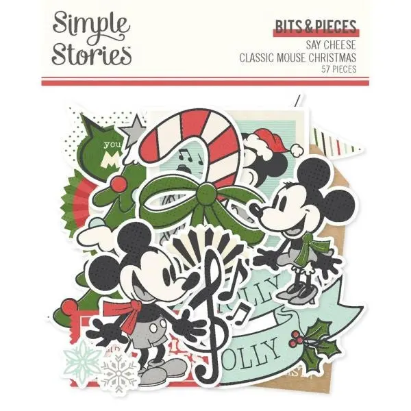 Say Cheese Classic Mouse Christmas - Bits & Pieces 1