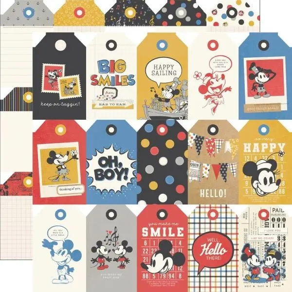 Say Cheese Classic Mouse - Tag Elements 1