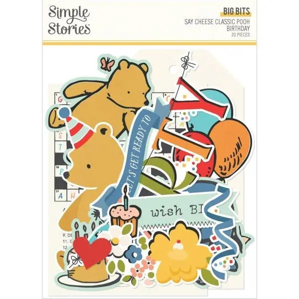 Say Cheese Classic Pooh Birthday - Big Bits & Pieces 1