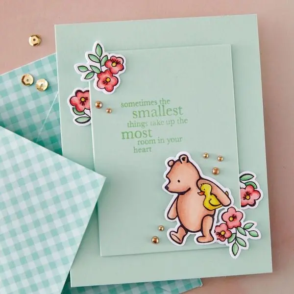 Say Cheese Classic Pooh - Bundle Of Joy Stamp & Die Bundle 1