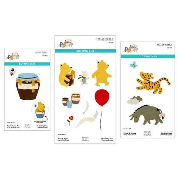 Say Cheese Classic Pooh Collection - Dies Bundle 1