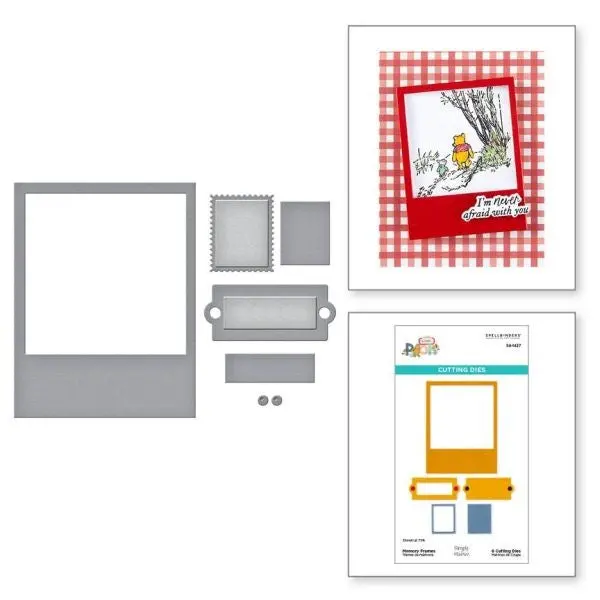 Say Cheese Classic Pooh Collection - Memory Frames Dies 1