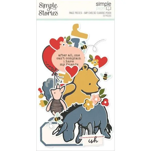 Say Cheese Classic Pooh - Simple Pages Page Pieces 1