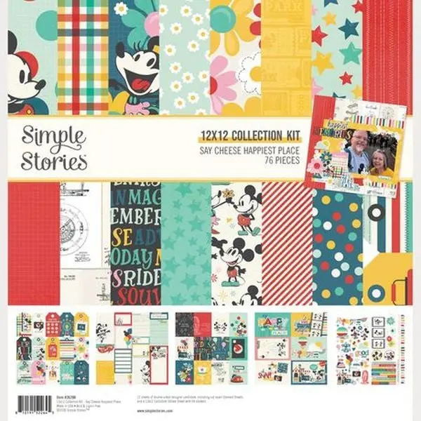 Say Cheese Happiest Place - 12X12 Collection Pack 1
