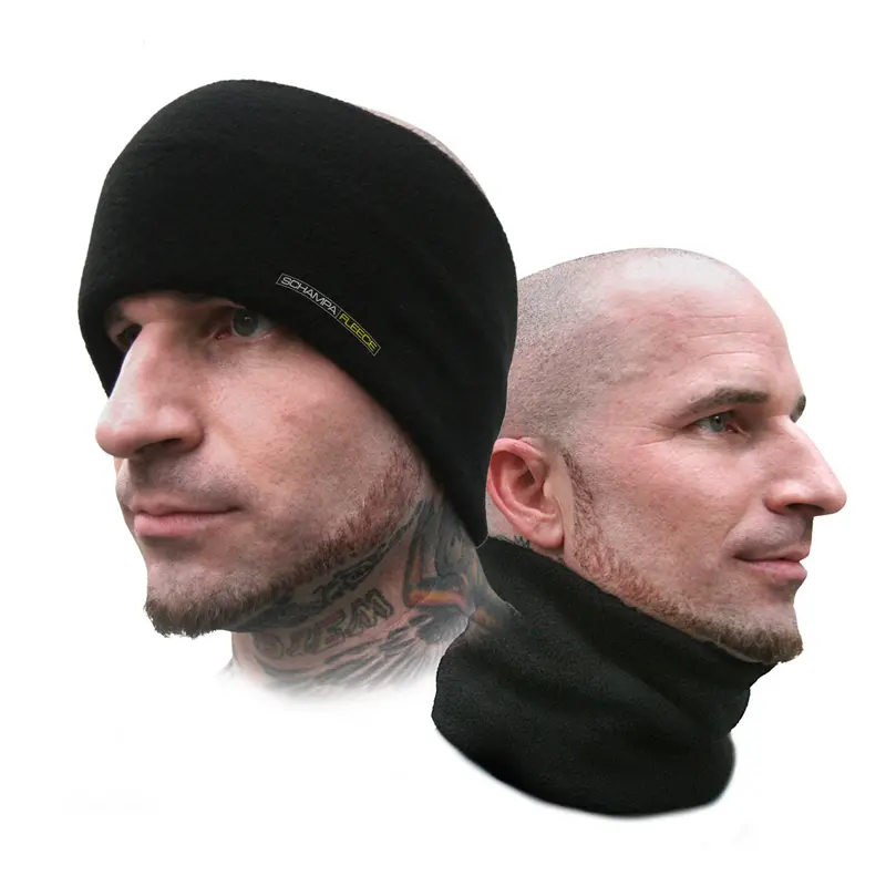 Schampa Fleece Double Layer Mini Neck Gaiter &  Headband 1