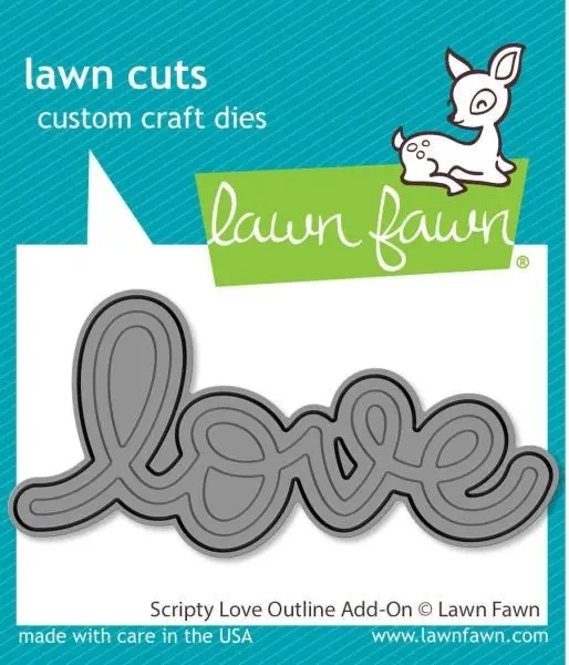 Scripty Love Outline Add On Die 1