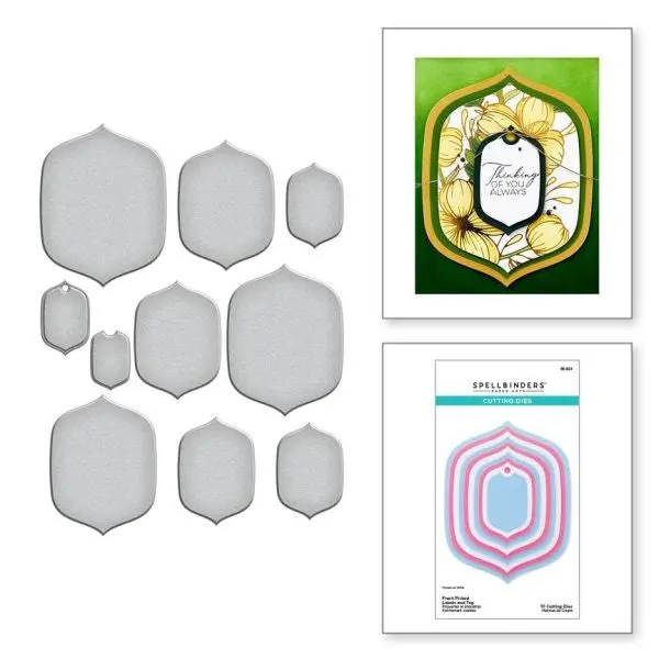 Sealed 3D Botanical Collection - Fresh Picked Labels And Tag Dies 1