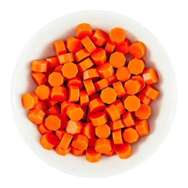 Sealed 3D Christmas Collection - Orange Wax Beads 1