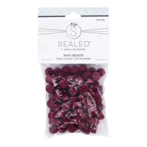 Sealed Collection - Classic Crimson Wax Beads 1