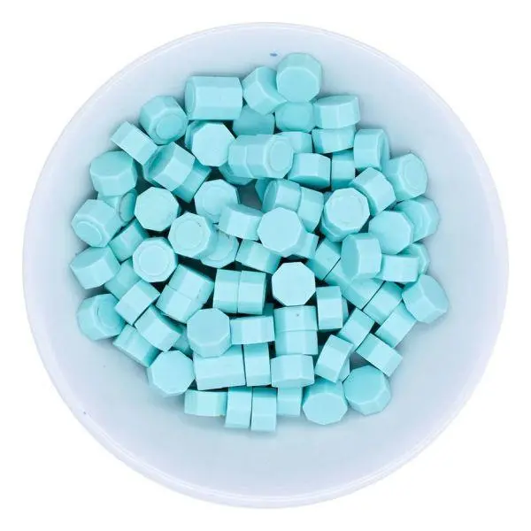 Sealed Collection - Pastel Blue Wax Beads 1