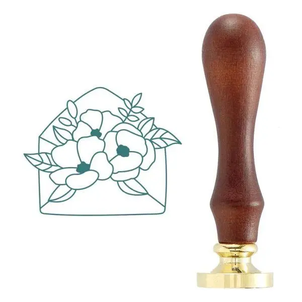 Sealed Collection - Sendign Flowers Wax Seal Stamp 1