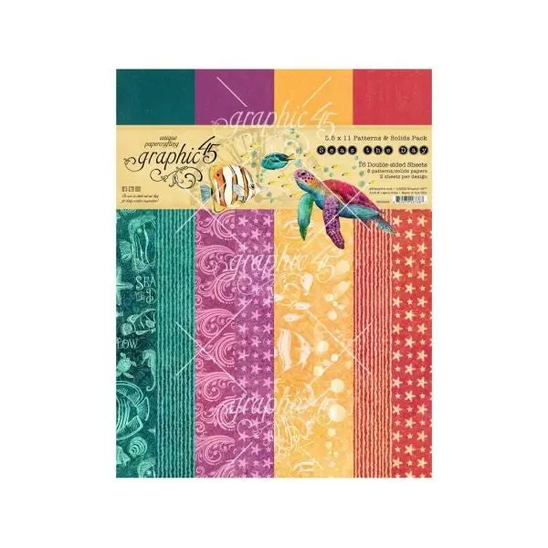 Seas The Day -- 8.5X11 Collection Pack - Patterns & Solids 1