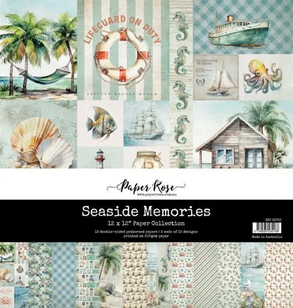 Seaside Memories - 12X12 Paper Collection 1