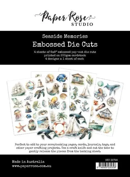 Seaside Memories - Embossed Die Cuts 1