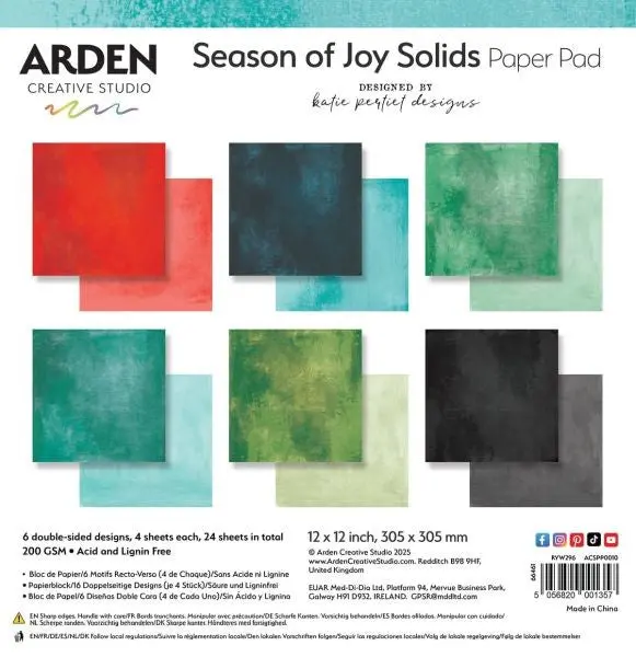 Season Of Joy - 12X12 Collection Pack - Solids 1