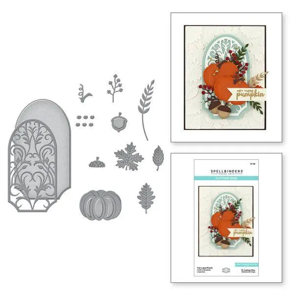 Seasonal Label Motifs Collection - Fall Label Motifs Dies 1