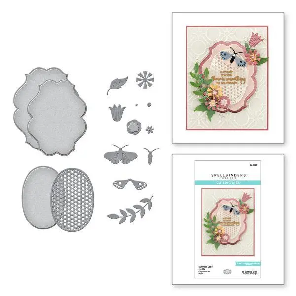 Seasonal Label Motifs Collection - Summer Label Motifs Dies 1