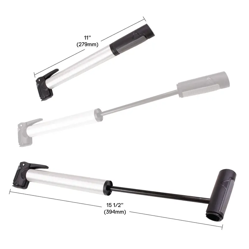 Serfas Big Stick Dual Head Mini Pump Unisex Bike Accessories 1