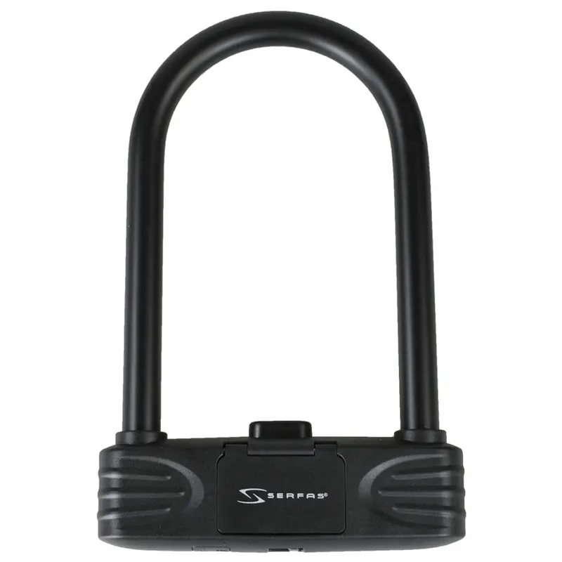 Serfas Combination U-Lock With Cable Unisex Bike Lock 1