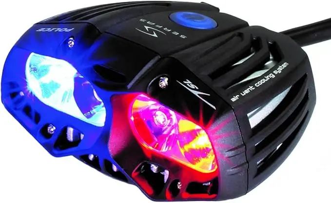 Serfas True Police Headlight/Taillight Unisex Bike Light 1