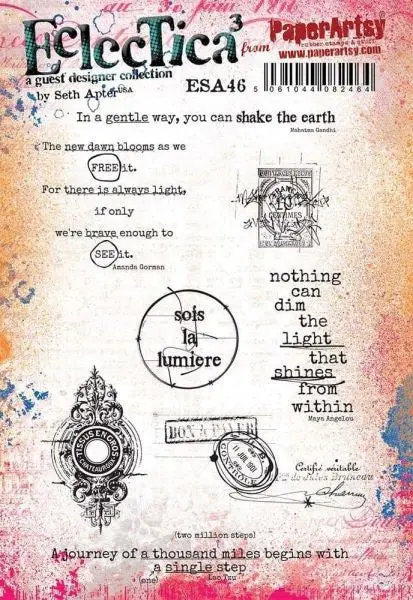 Seth Apter - #46 - Cling Stamps 1