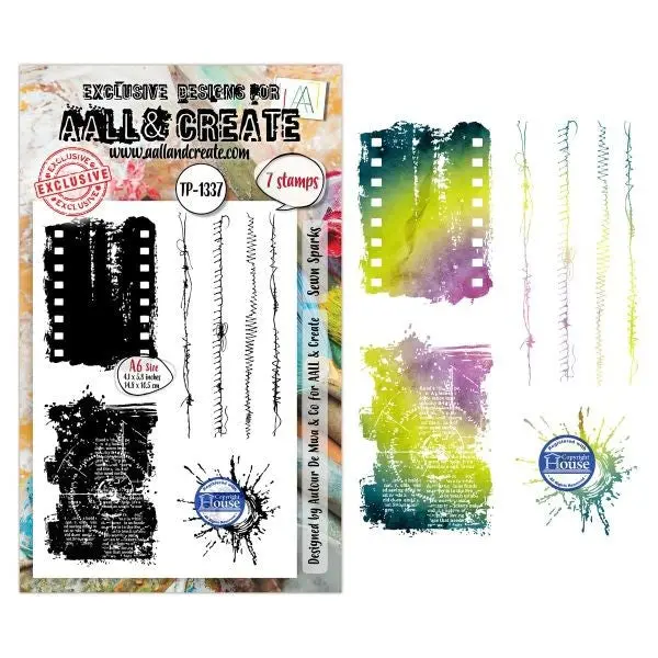 Sewn Sparks - Clear Stamps 1