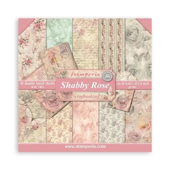 Shabby Rose - 12X12 Collection Pack 1