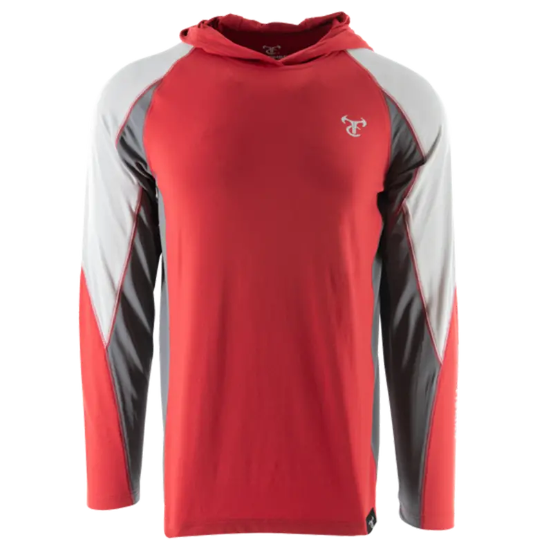 Shelldrop Hoodie - Red Hot/Cool Gray/Vapor Gray 1