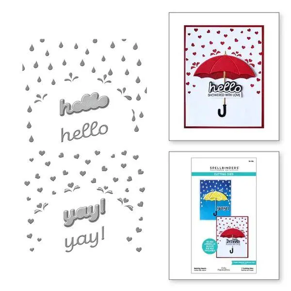 Showered With Love Collection - Raining Hearts Dies 1